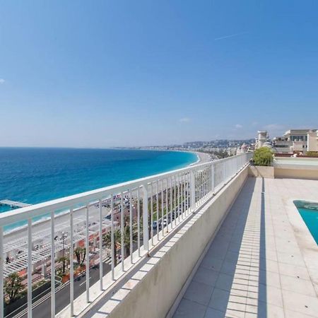 Апартаменти Royal Promenade Pool Terrace With Sea View Ніцца Екстер'єр фото