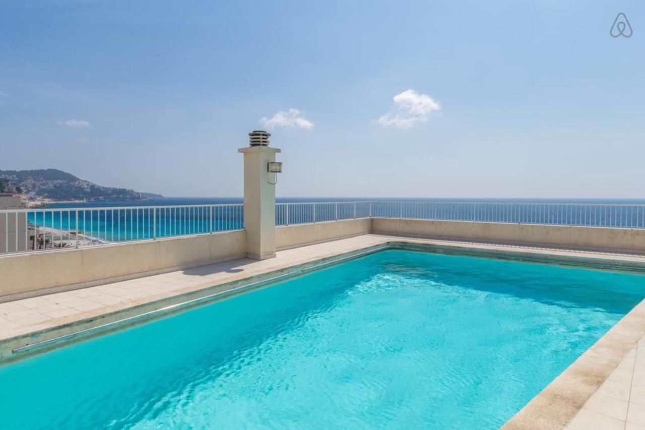 Апартаменти Royal Promenade Pool Terrace With Sea View Ніцца Екстер'єр фото