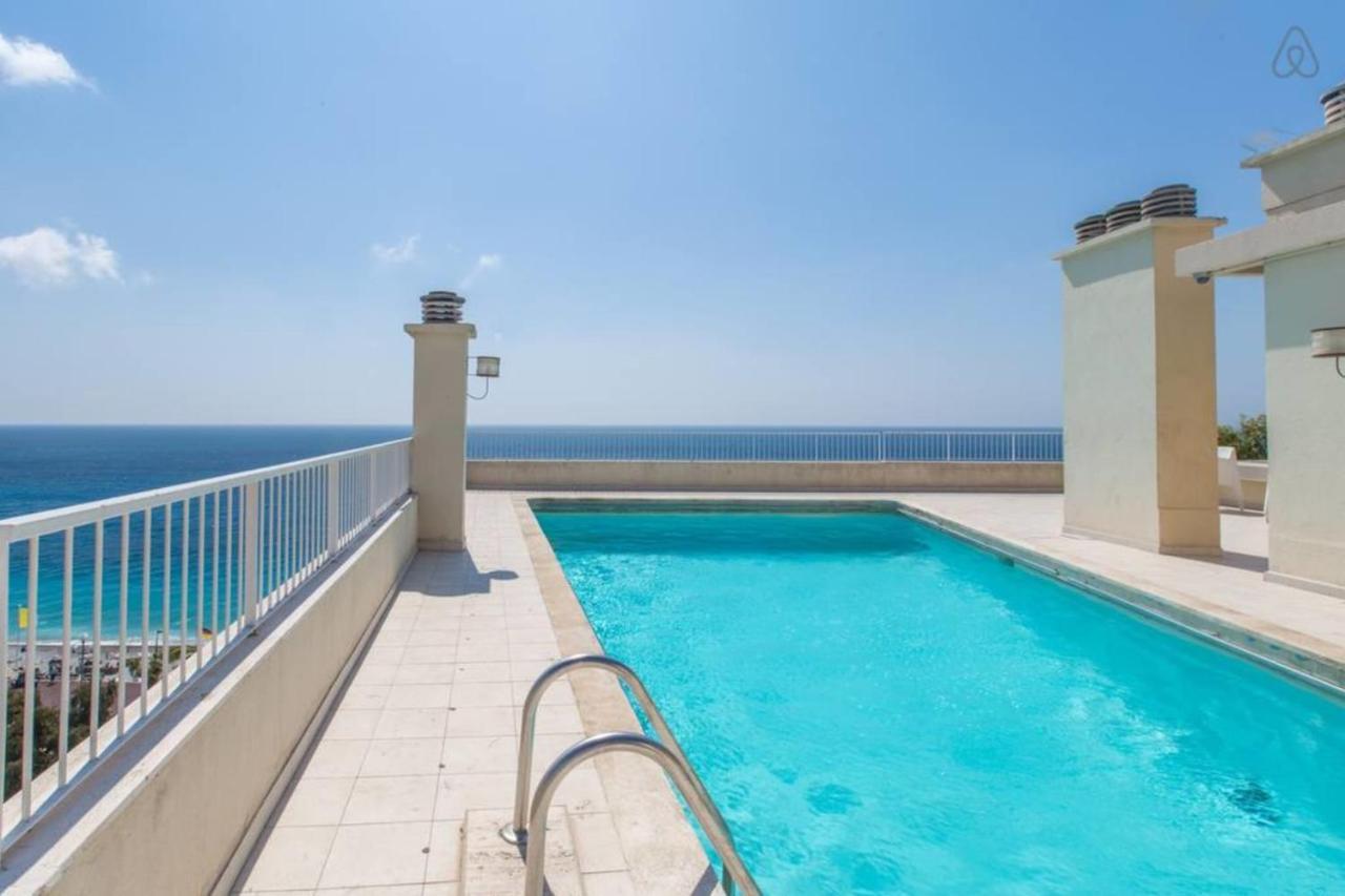 Апартаменти Royal Promenade Pool Terrace With Sea View Ніцца Екстер'єр фото